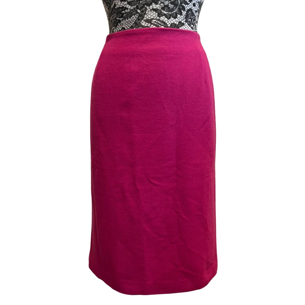 Talbots Pink Pencil Skirt Knee-Length Work